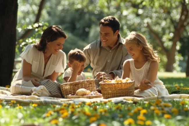 Picnic Familiar  -  Cómo Convertir una Simple Merienda en un Recuerdo Eterno